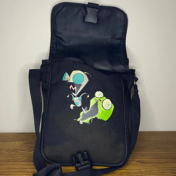 Vintage 2003 Rare Nickelodeon Invader Zim Characters Shoulder Satchel Bag Y2K - Picture 5 of 7